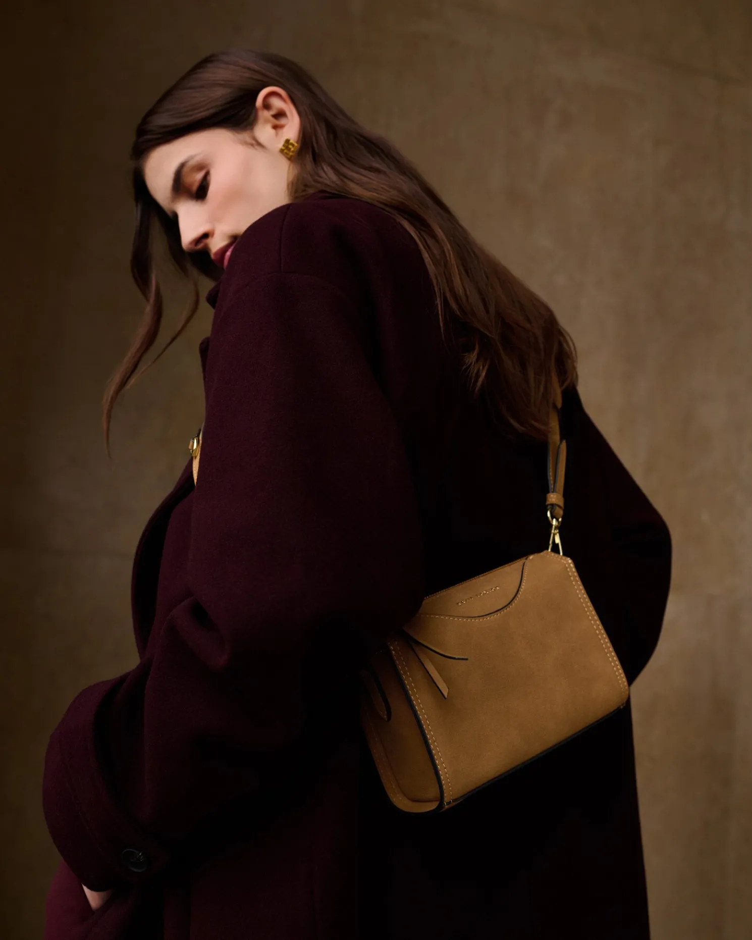 Alba Suedette Crossbody Bag