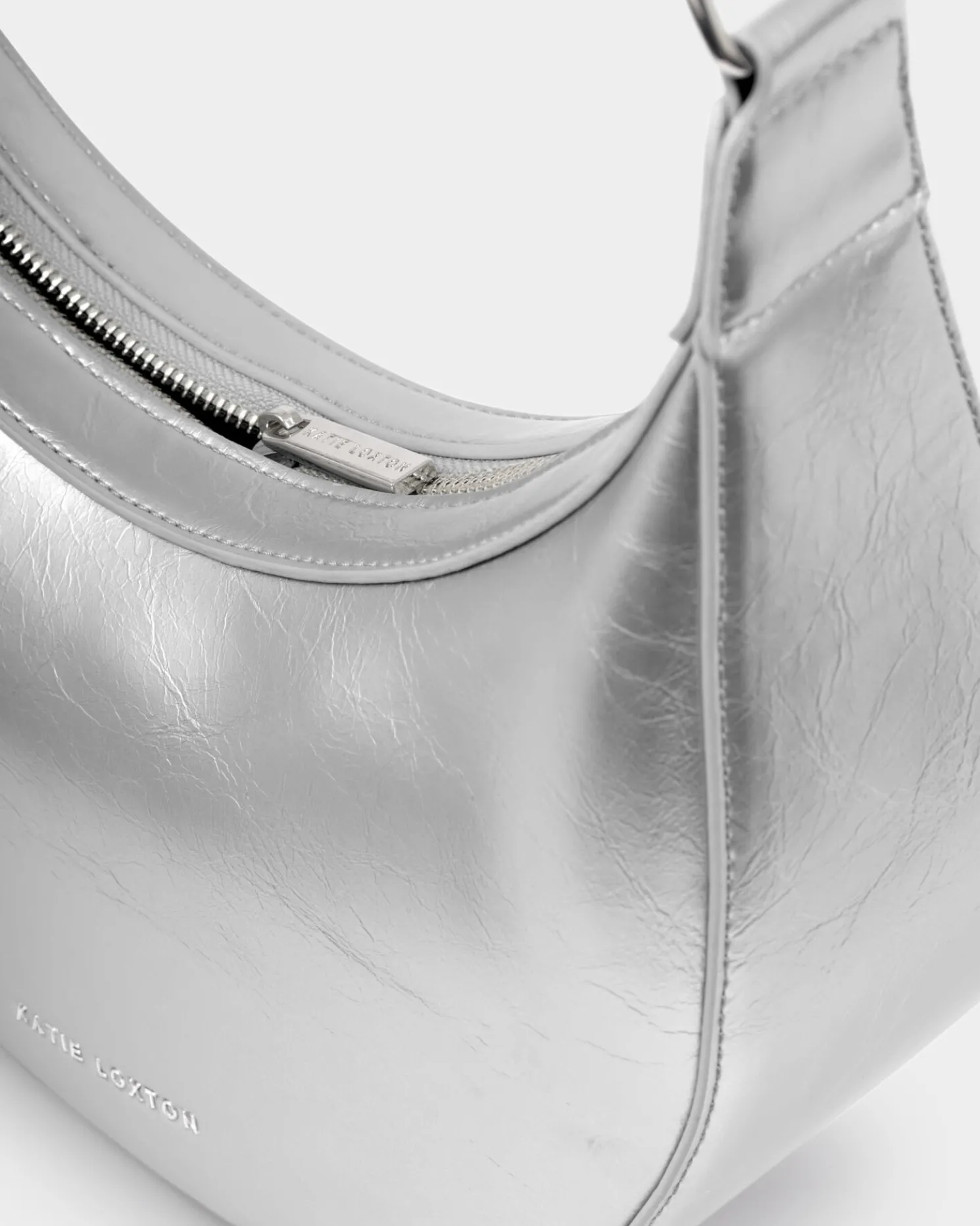 Amina Patent Crackle Sling Bag