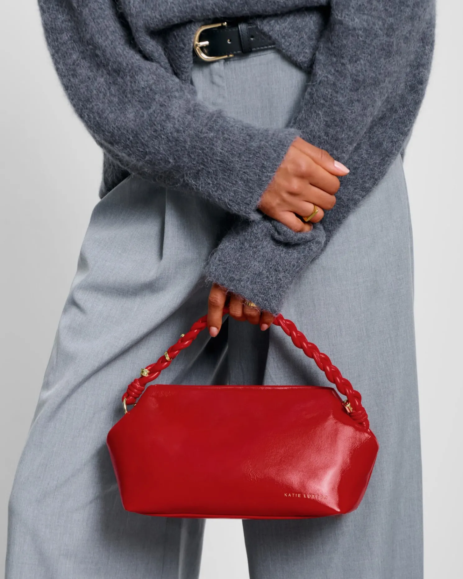 Arden Braided Top Handle Bag