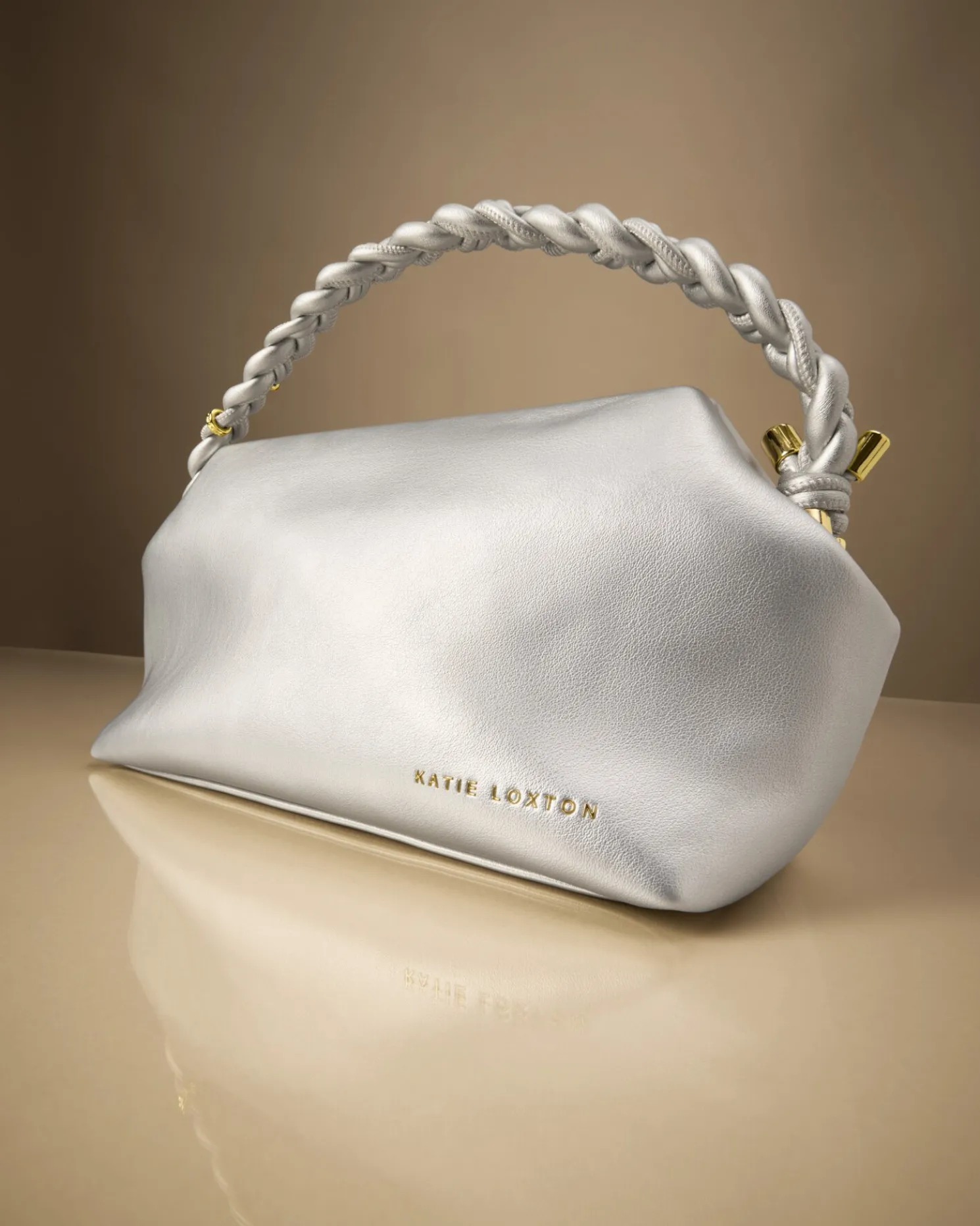 Arden Braided Top Handle Bag