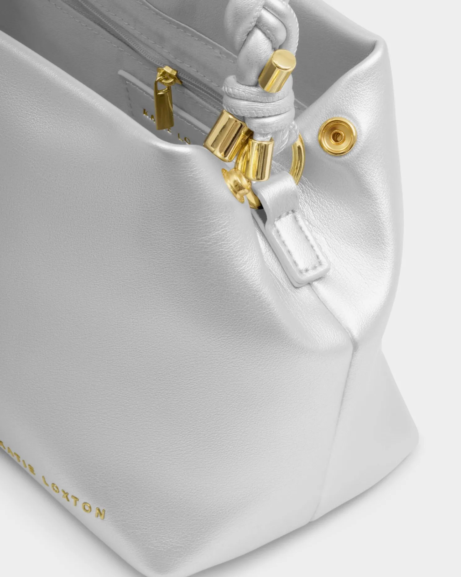 Arden Braided Top Handle Bag