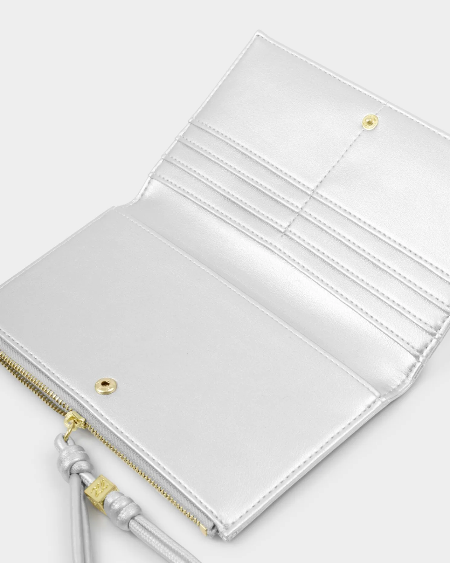 Arden Large Braided Wristlet Purse