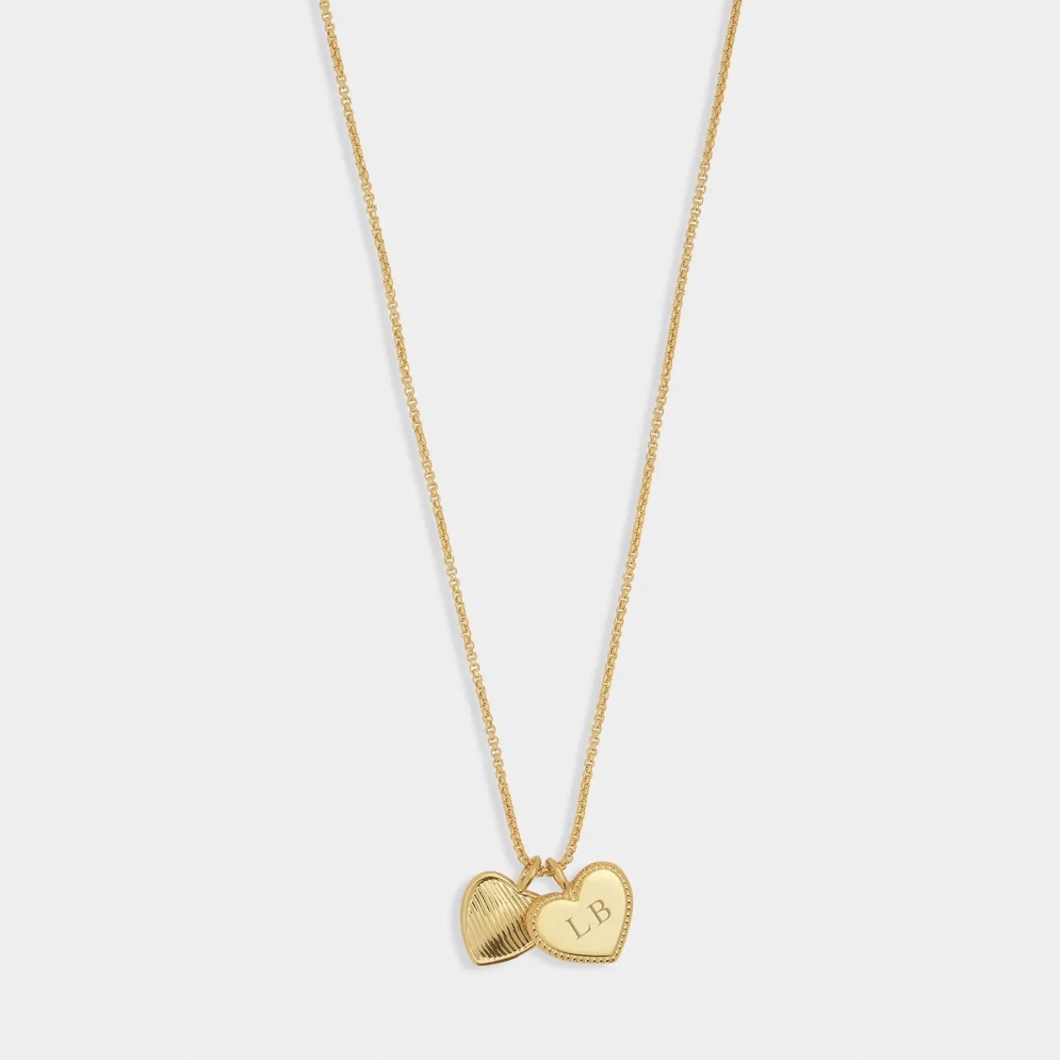 Auntie' Waterproof Gold Sentiment Necklace