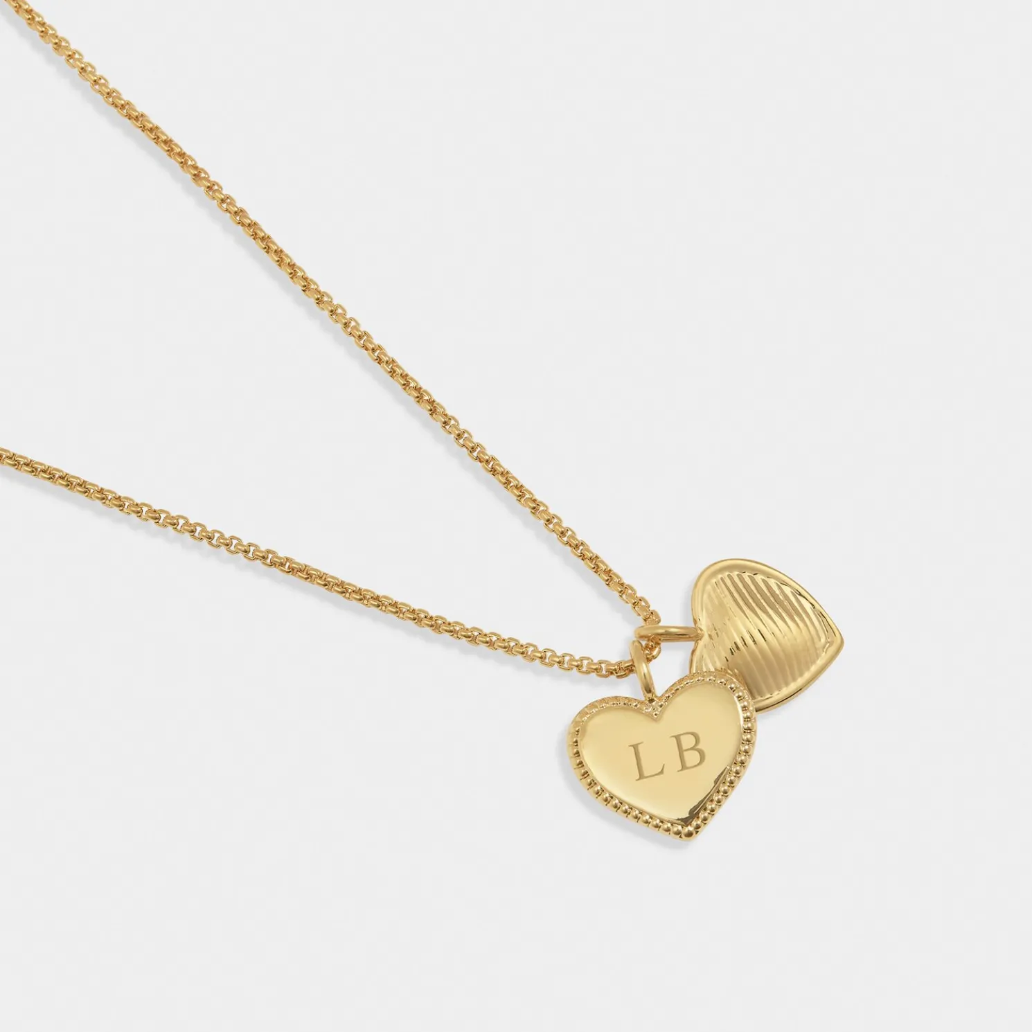 Auntie' Waterproof Gold Sentiment Necklace
