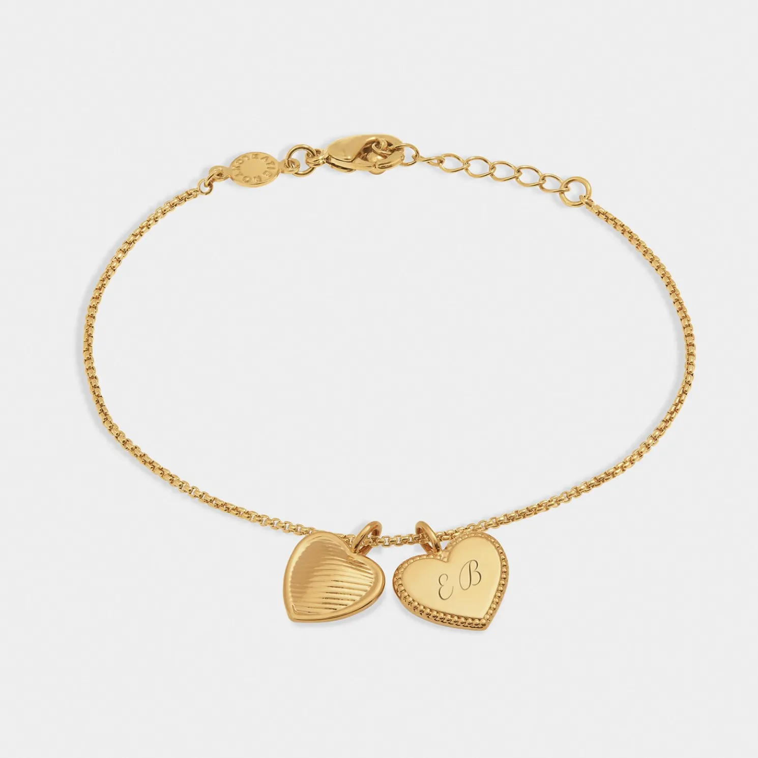 Auntie' Waterproof Gold Sentiment Bracelet