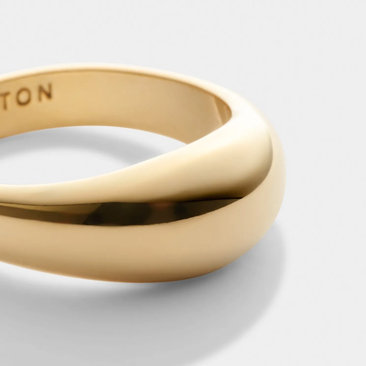 Aura Waterproof Gold Ring