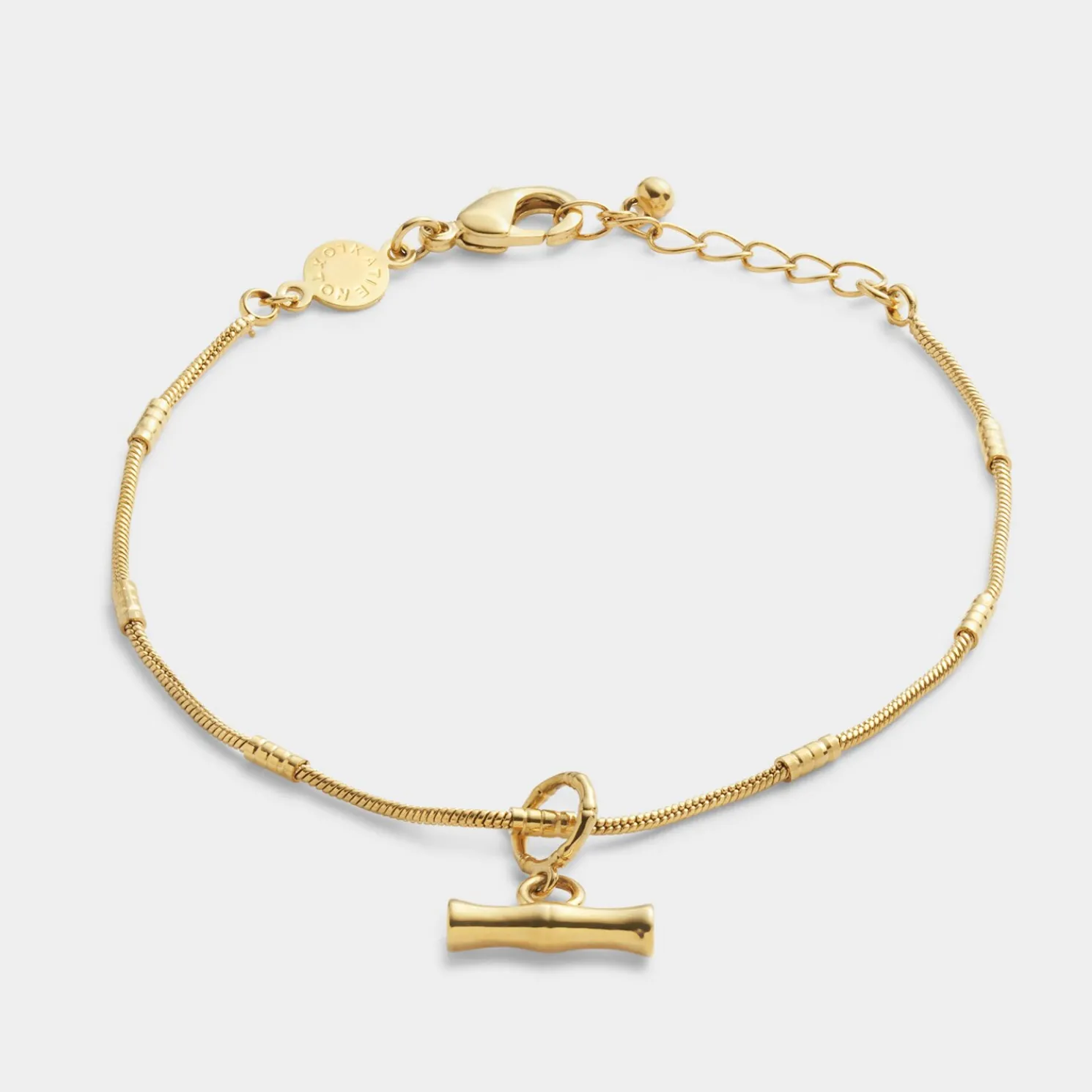 Bamboo Waterproof Gold Bracelet