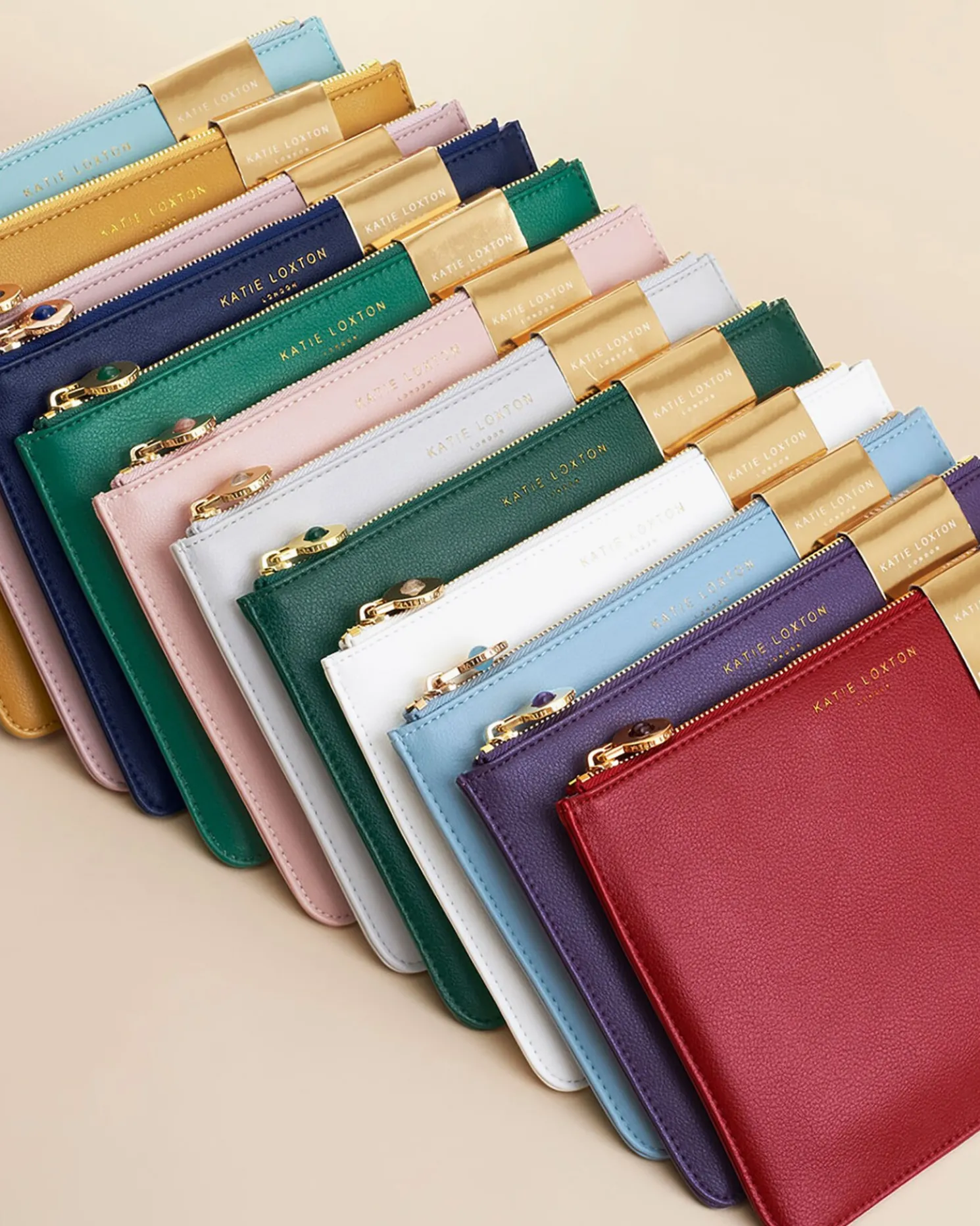 Birthstone Perfect Pouch 'January' Garnet in Dark Red