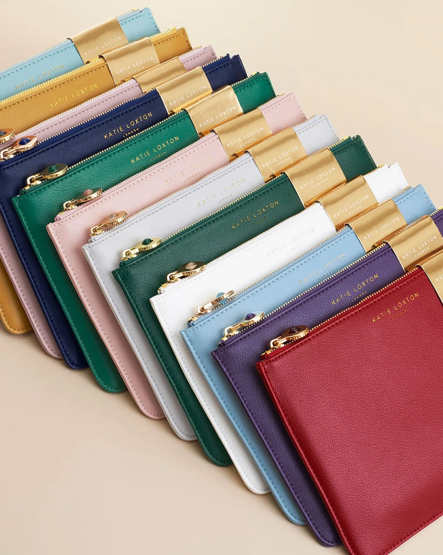 Birthstone Perfect Pouch 'April' Rock Crystal White