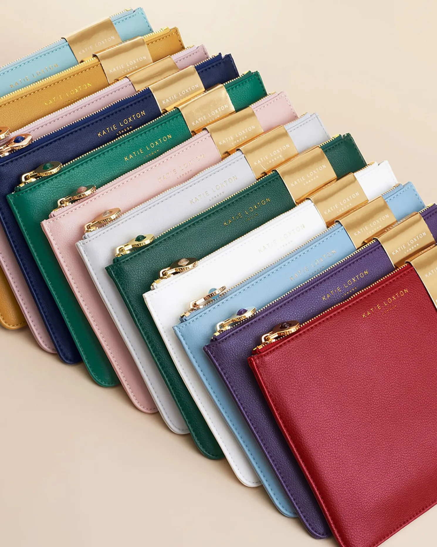 Birthstone Perfect Pouch 'February' Amethyst in Purple