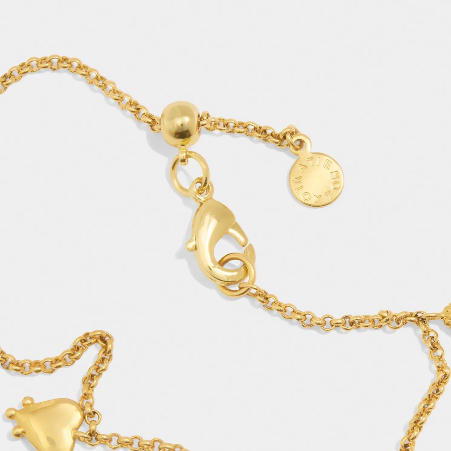 Boheme Waterproof Gold Charm Bracelet
