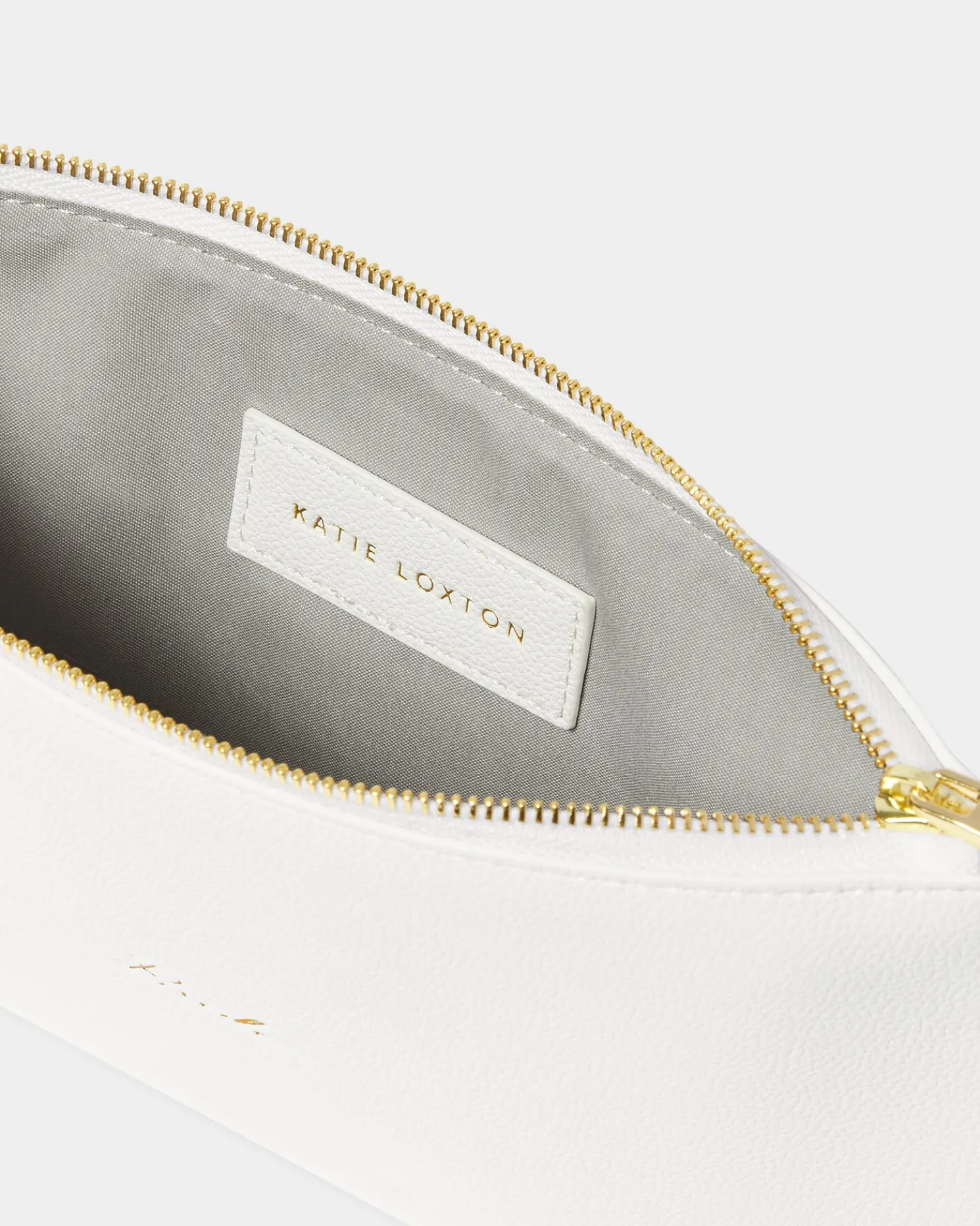 Bridal Sentiment Pouch 'Bride' in White