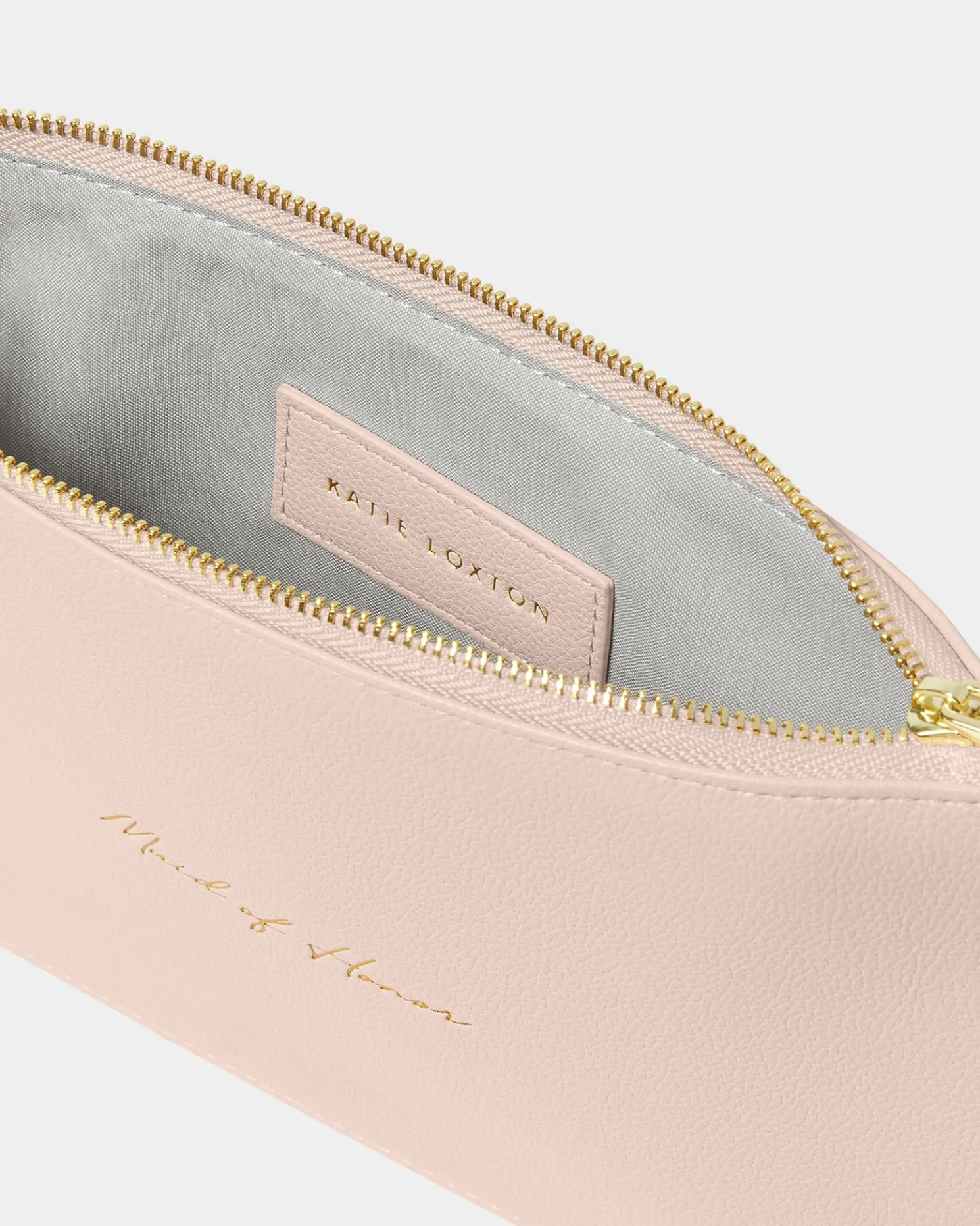 Bridal Sentiment Pouch 'Maid Of Honour' in Light Pink