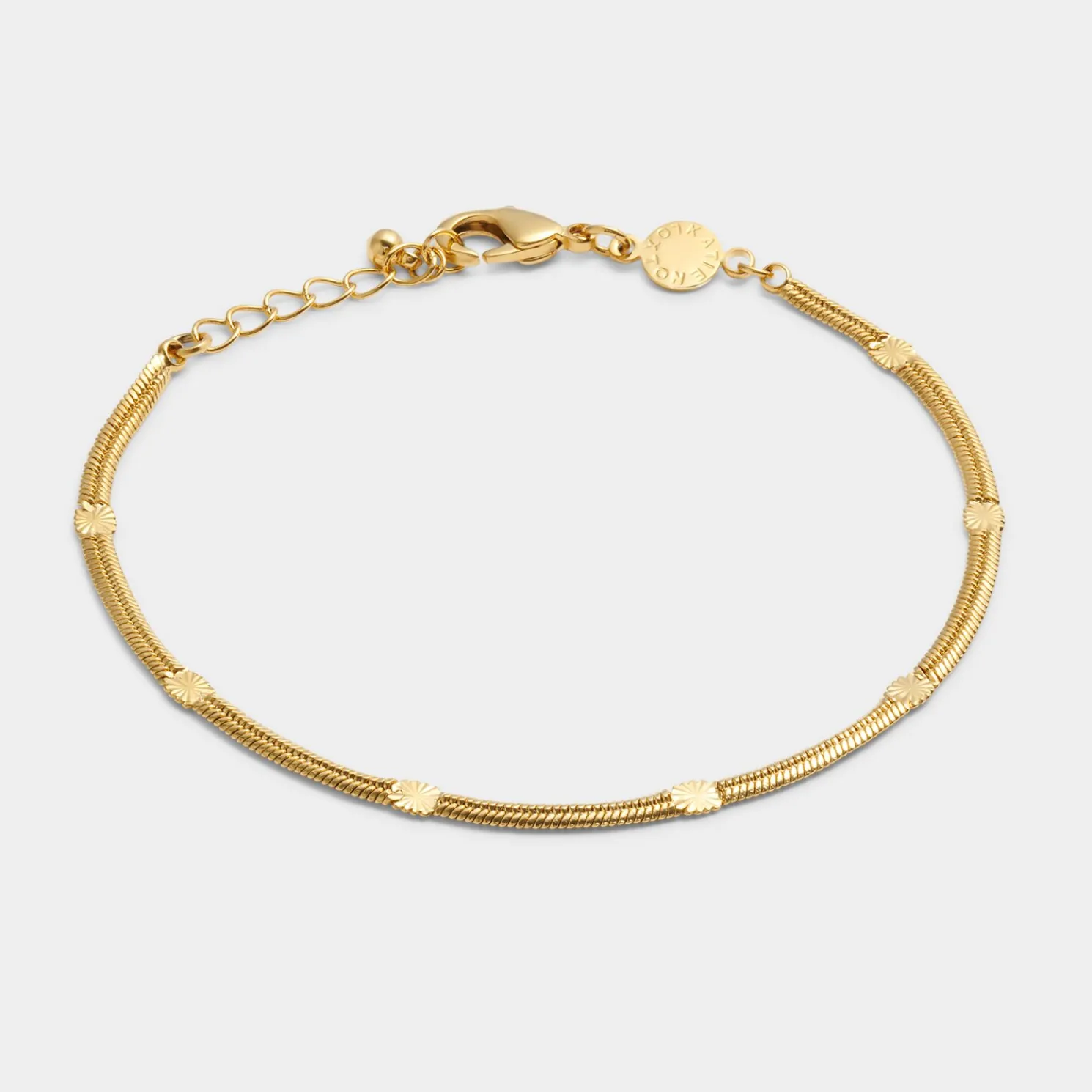 Celeste Waterproof Gold Snake Chain Bracelet