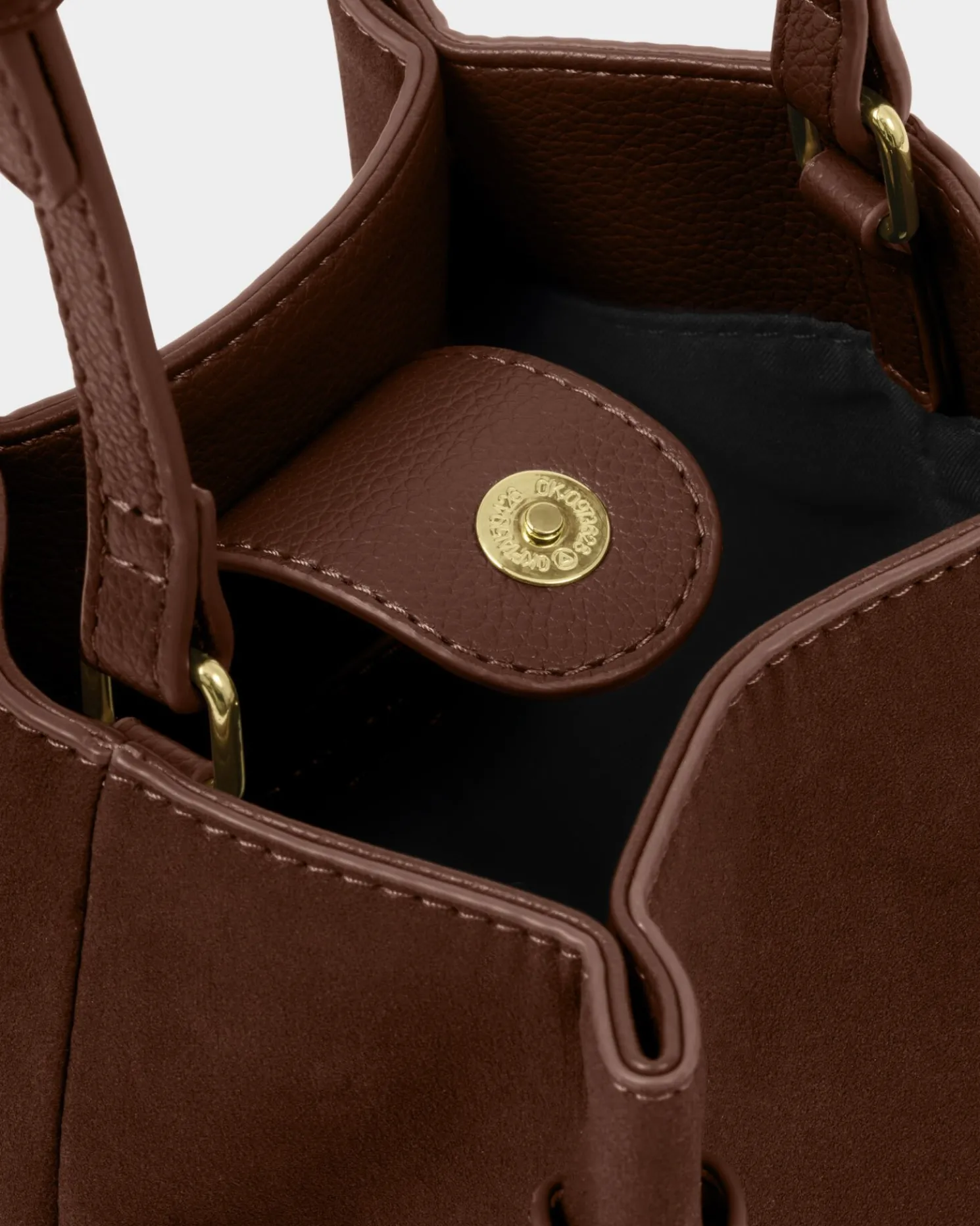 Celina Mini Suedette Bucket Bag