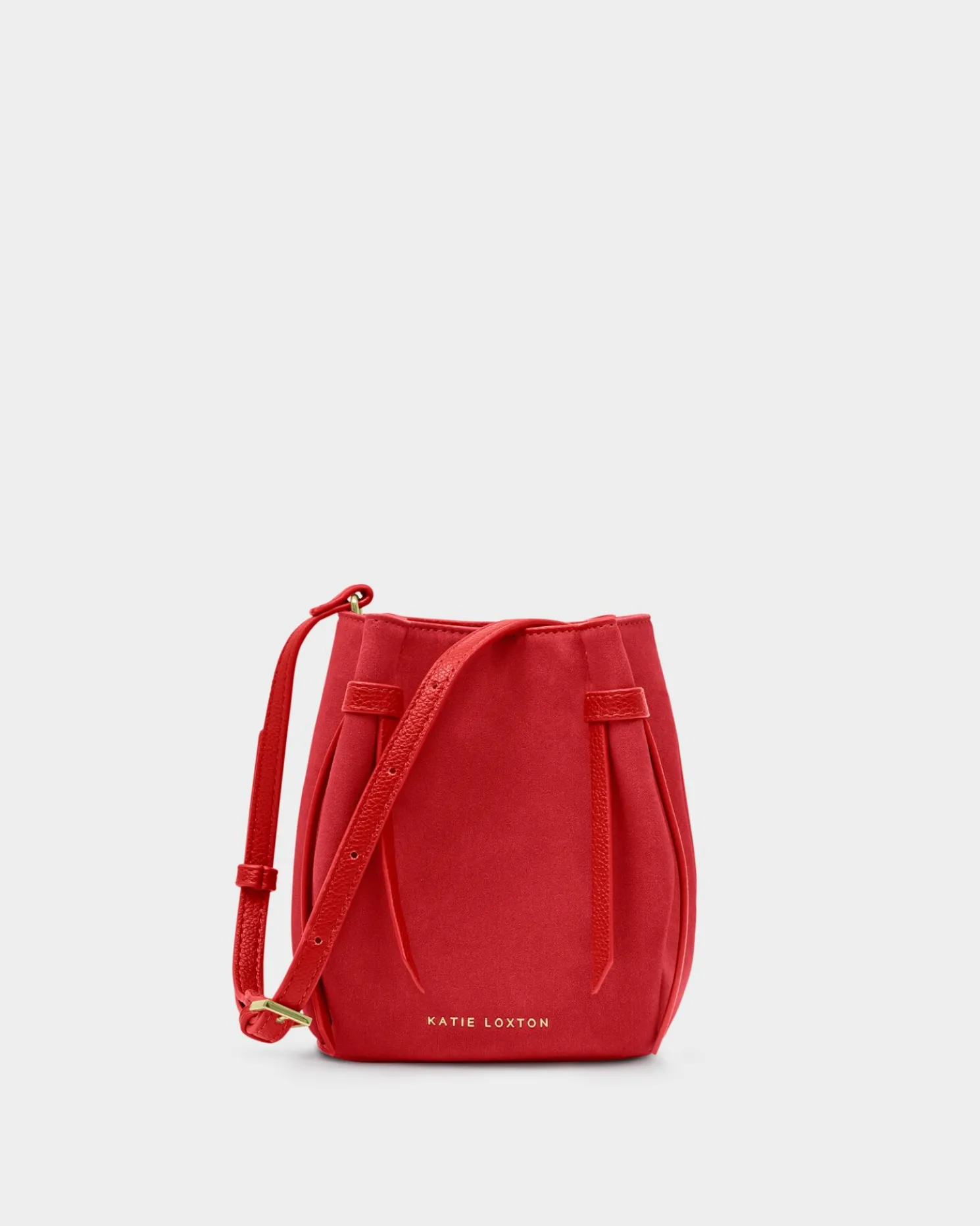 Celina Mini Suedette Bucket Bag
