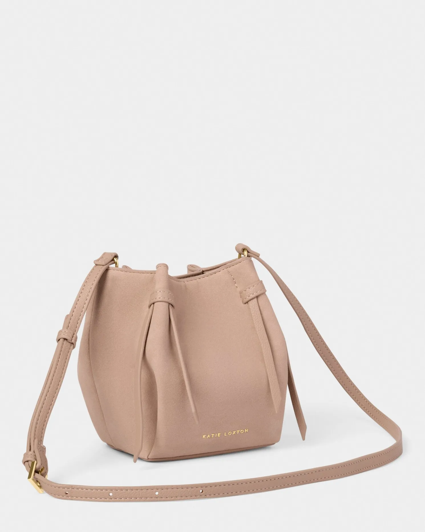 Celina Mini Suedette Bucket Bag