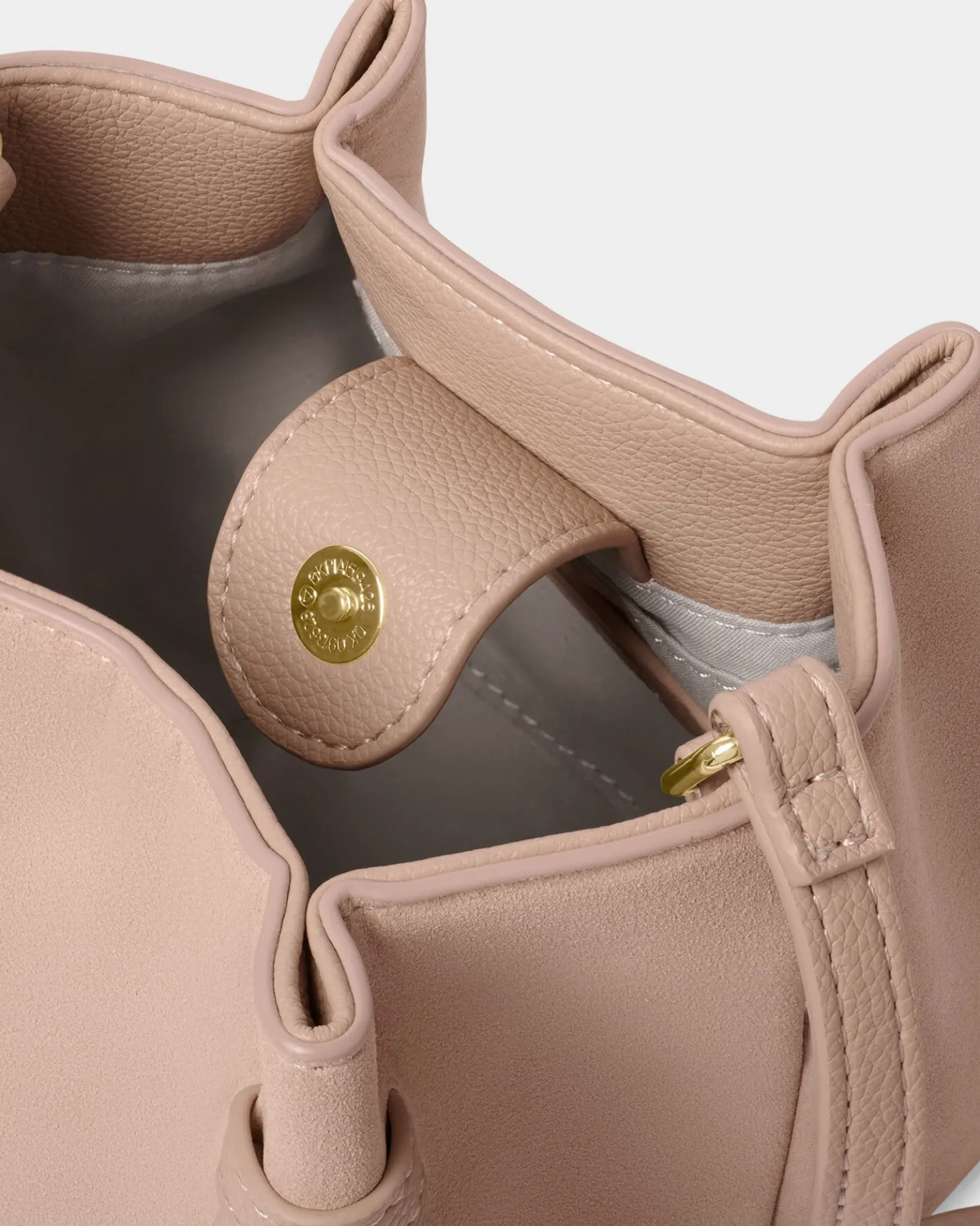 Celina Mini Suedette Bucket Bag