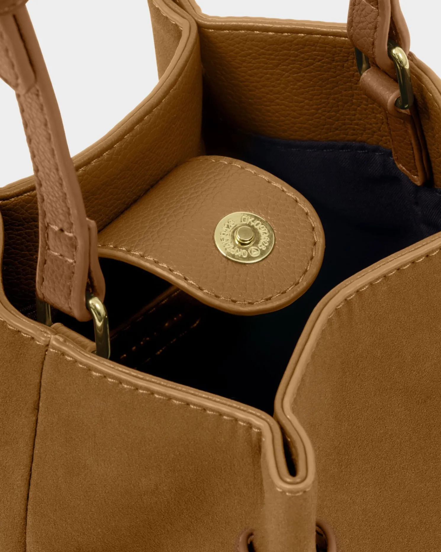 Celina Mini Suedette Bucket Bag