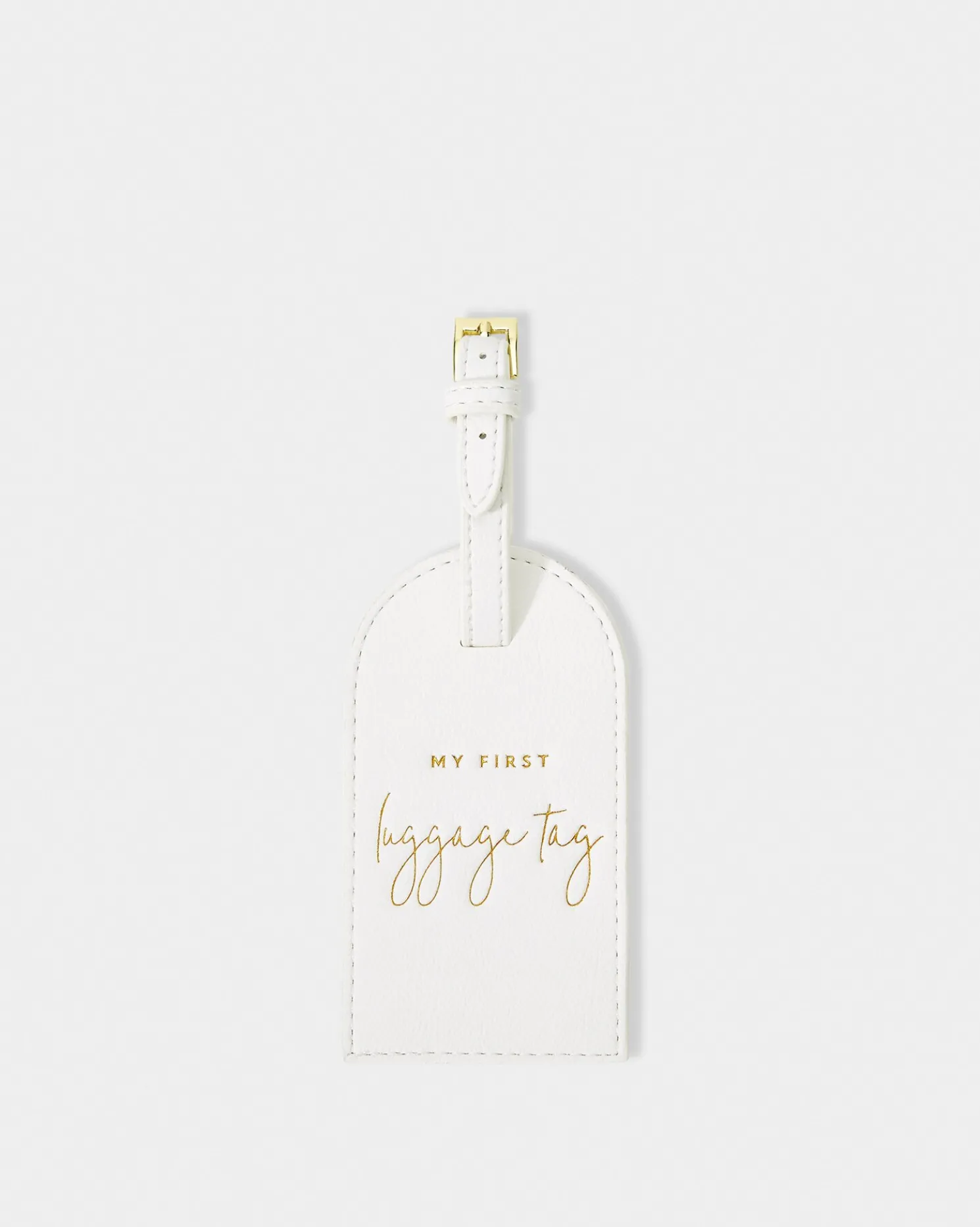 Children's 'My First' Luggage Tag in White
