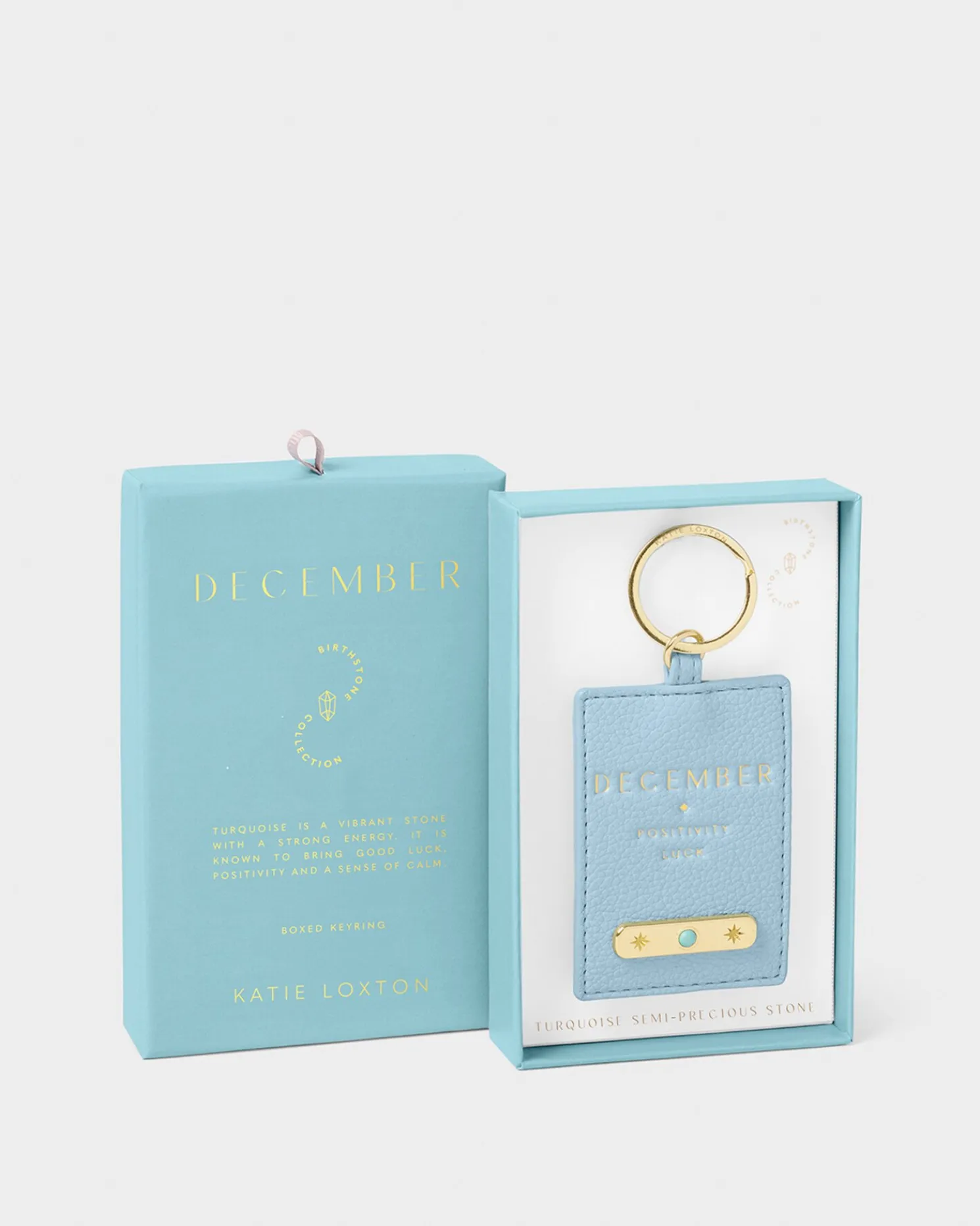 December' Birthstone Keyring