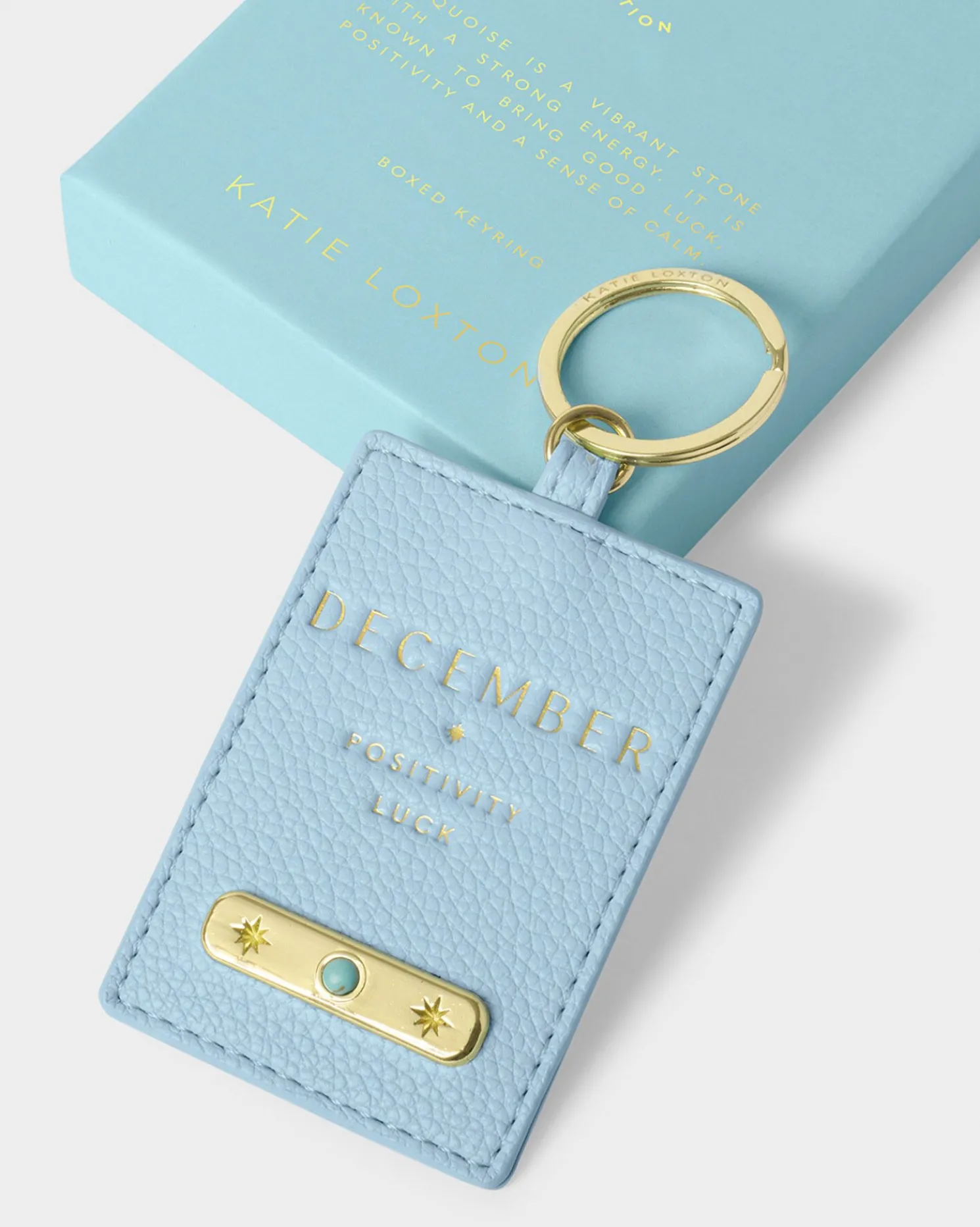 December' Birthstone Keyring