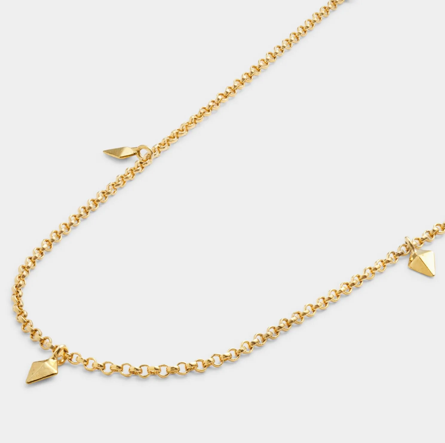 Estee Waterproof Gold Charm Choker