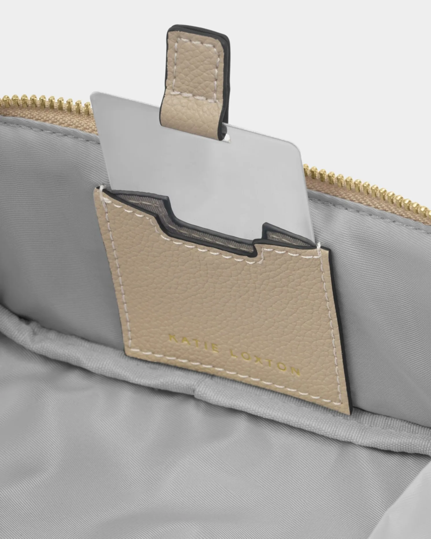 Fold-Out Mirror Makeup Bag