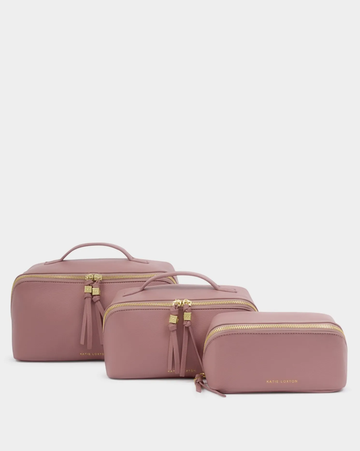 Fold-Out Mirror Makeup Bag