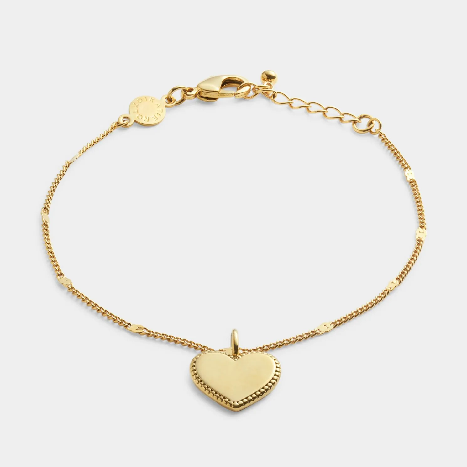 Forever' Waterproof Gold Heart Bracelet