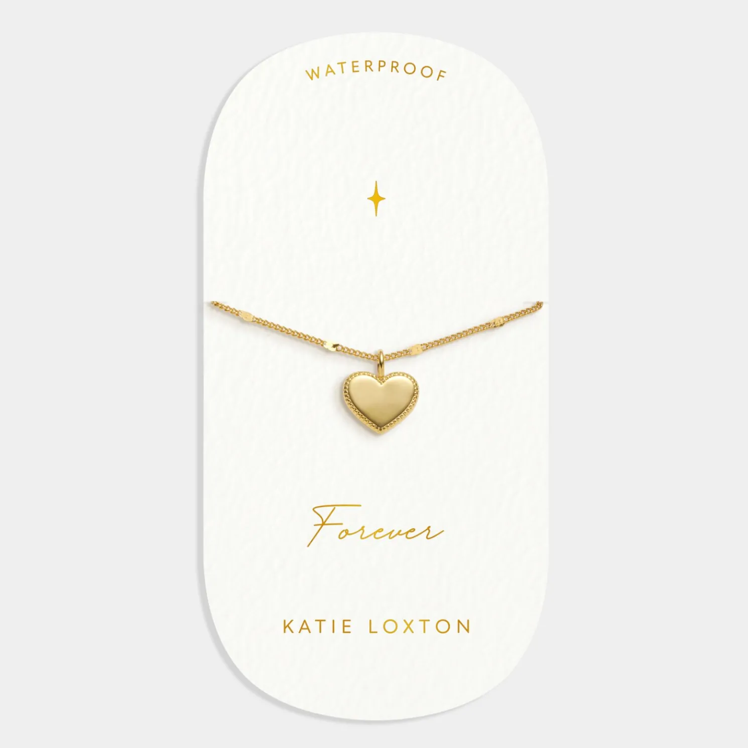 Forever' Waterproof Gold Heart Bracelet