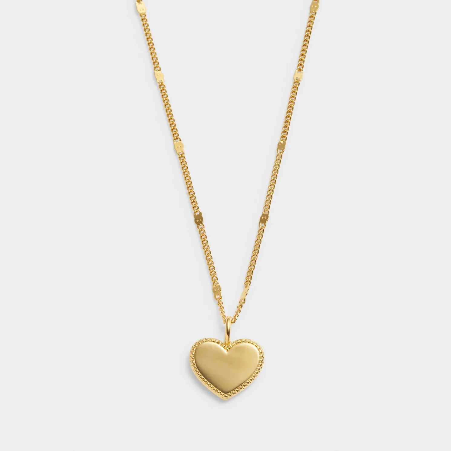 Forever' Waterproof Gold Heart Necklace