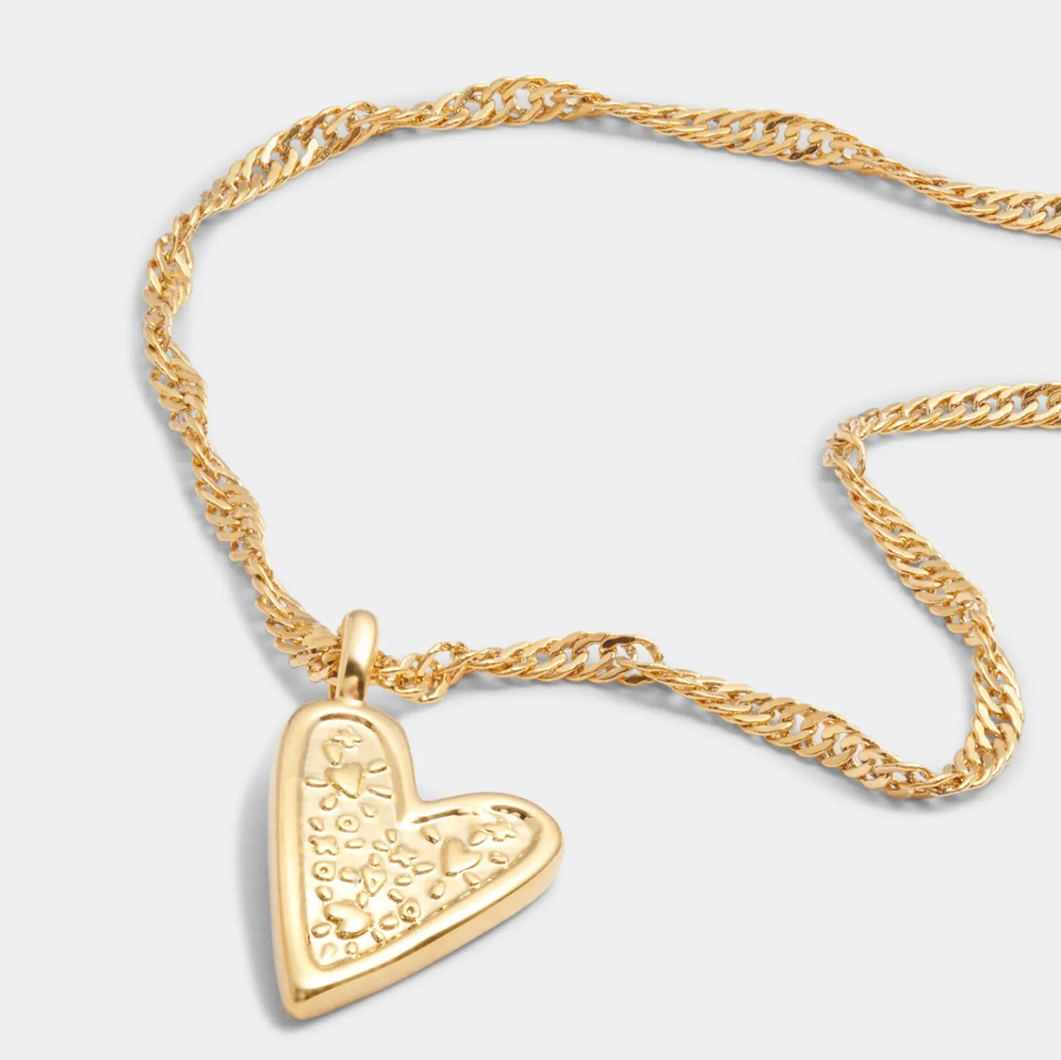 Friendship' Waterproof Gold Heart Bracelet