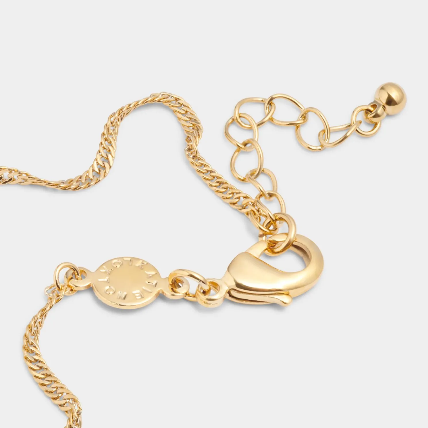 Friendship' Waterproof Gold Heart Bracelet