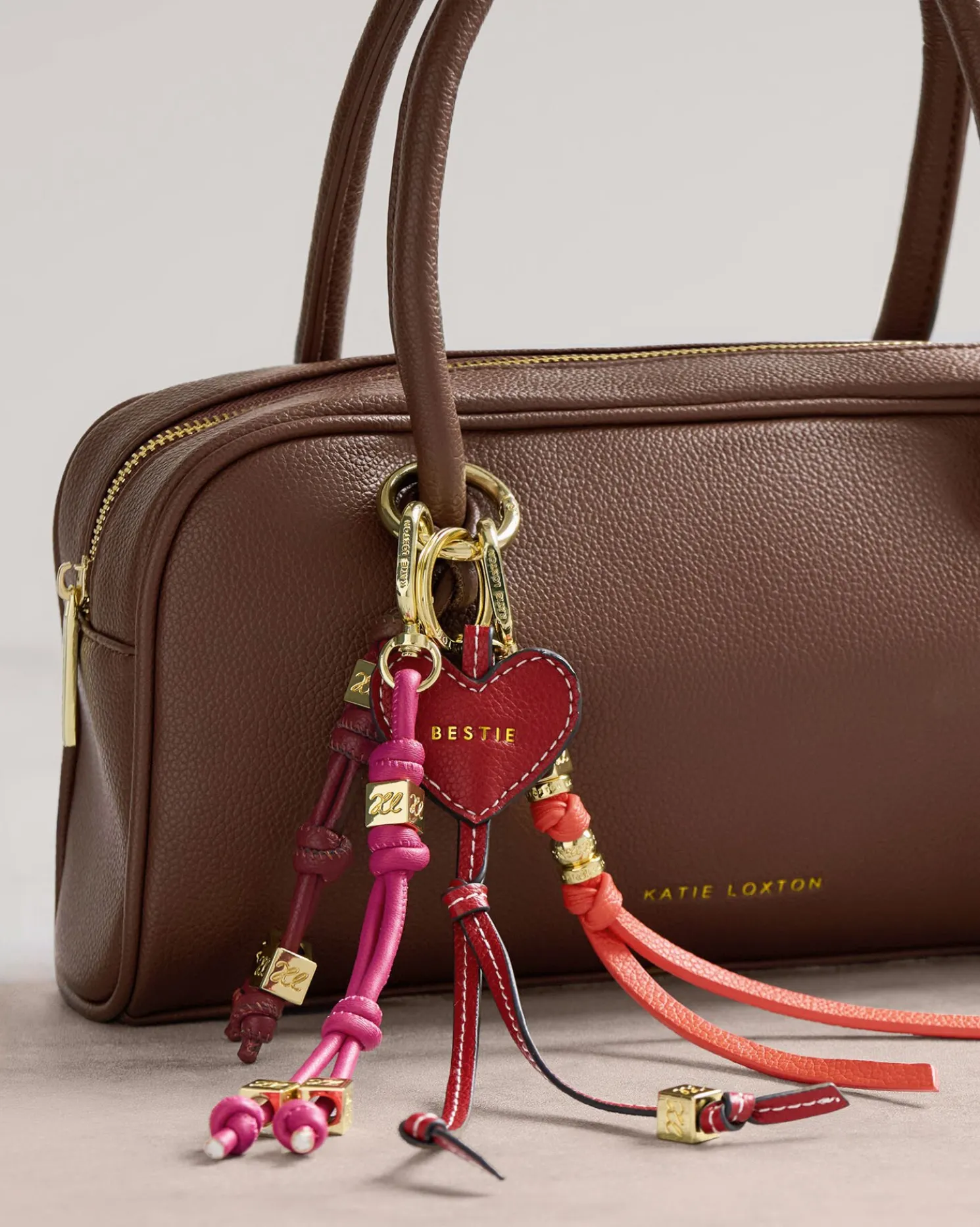 Gia Bag Charm Keyring