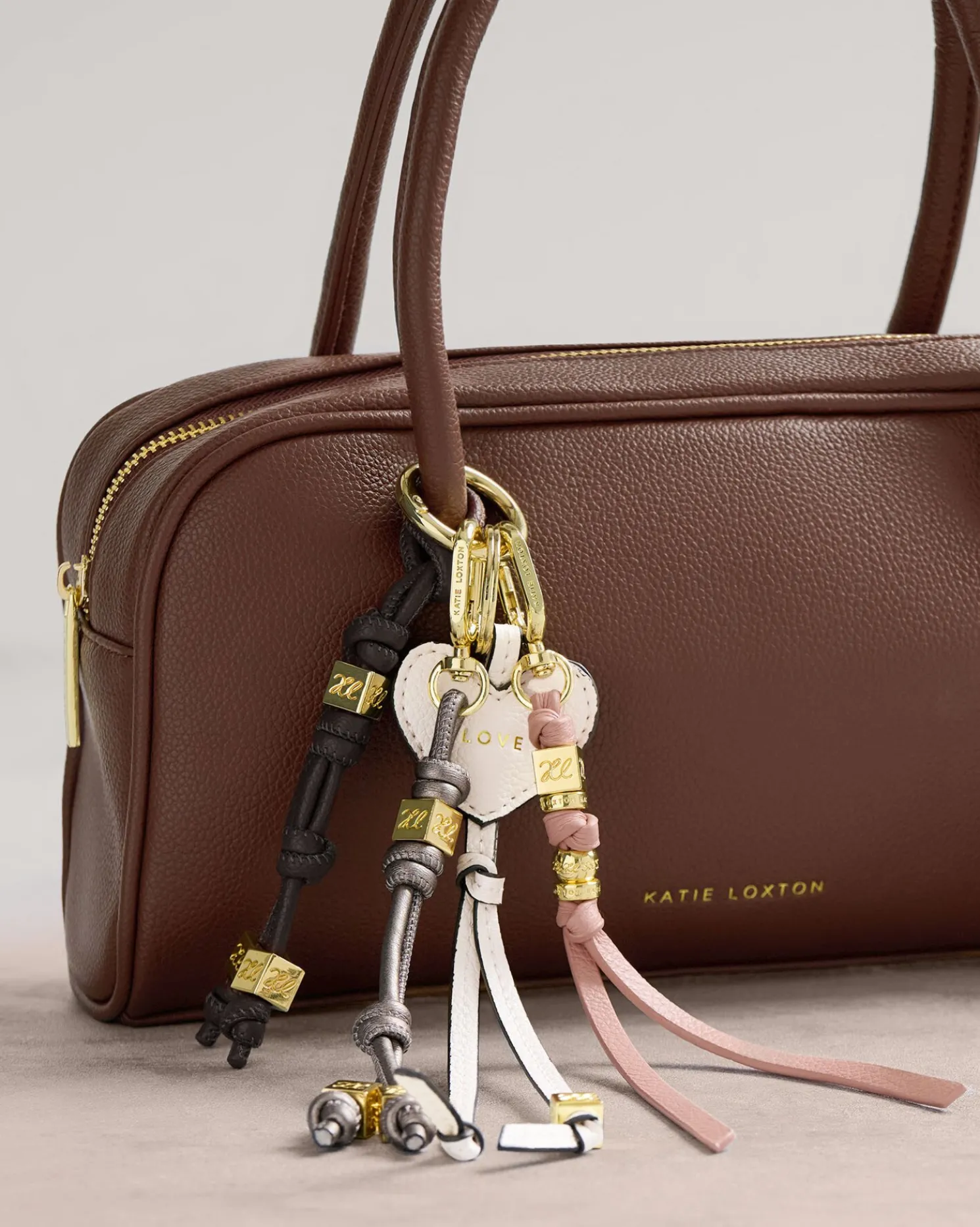 Gia Bag Charm Keyring