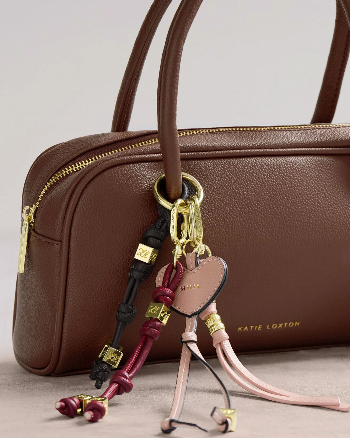 Gia Bag Charm Keyring