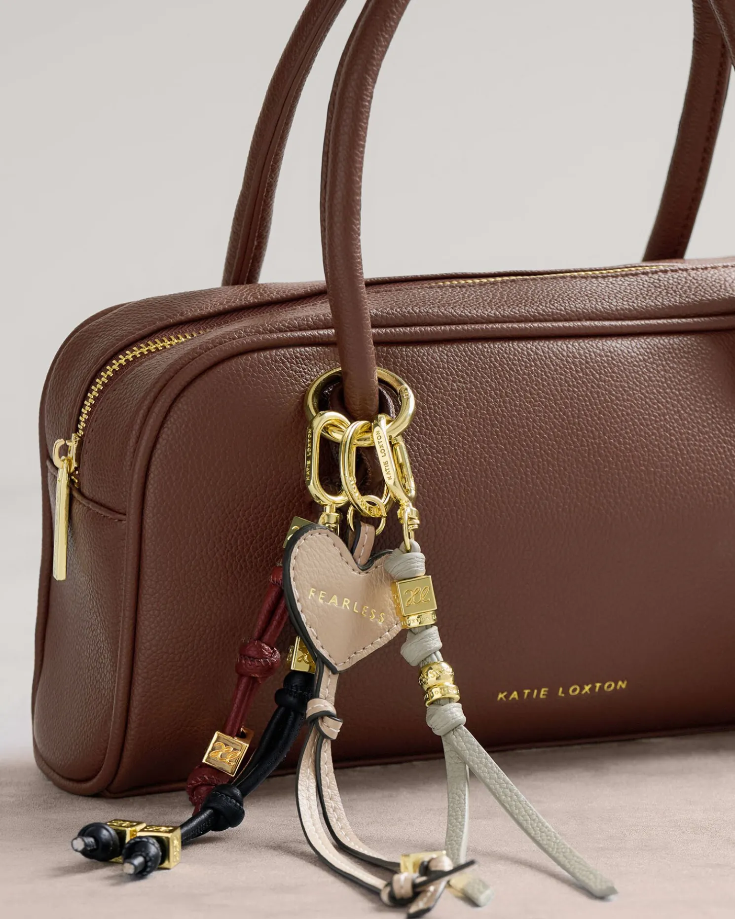 Gia Bag Charm Keyring