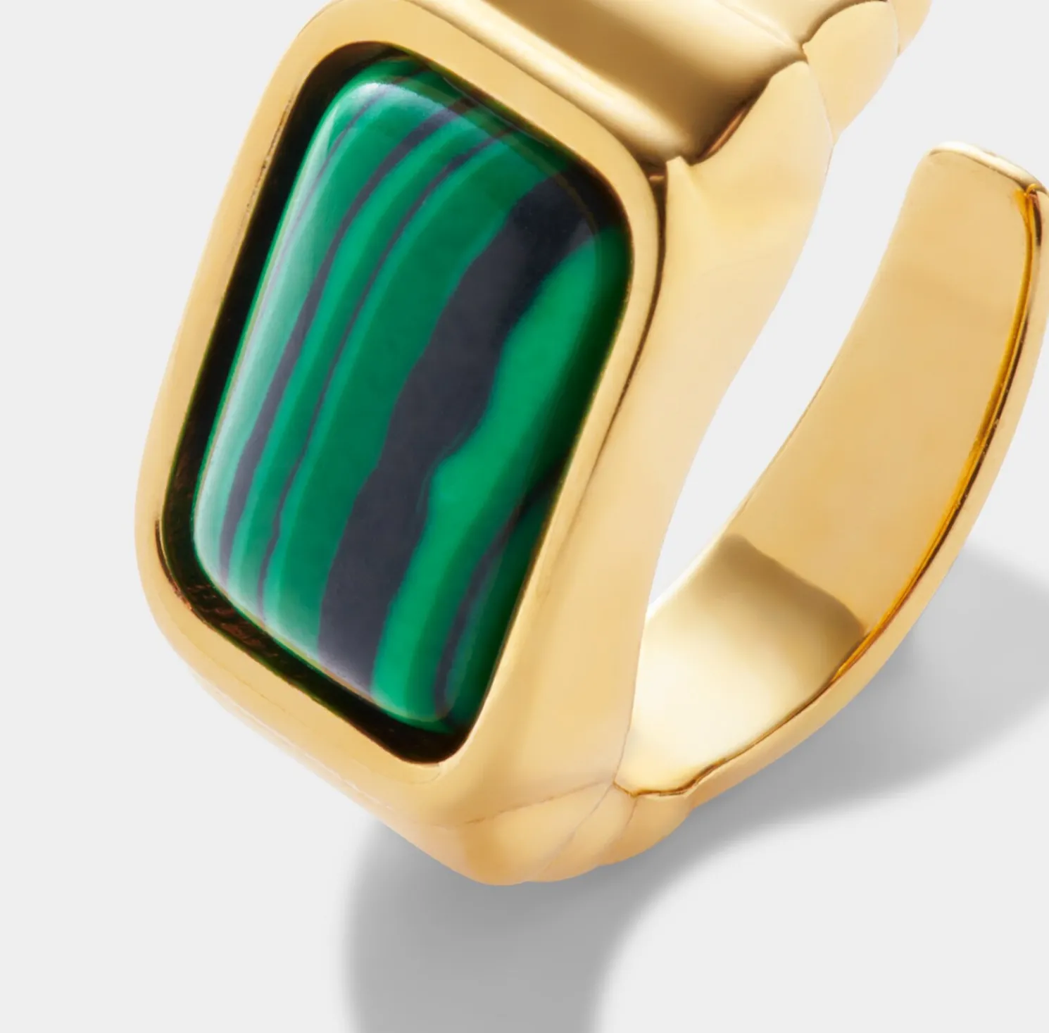 Good Energy' Waterproof Gold Hoop Earrings