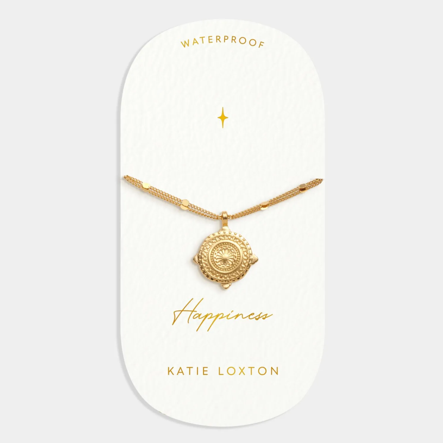 Happiness' Waterproof Gold Antique Coin Bracelet