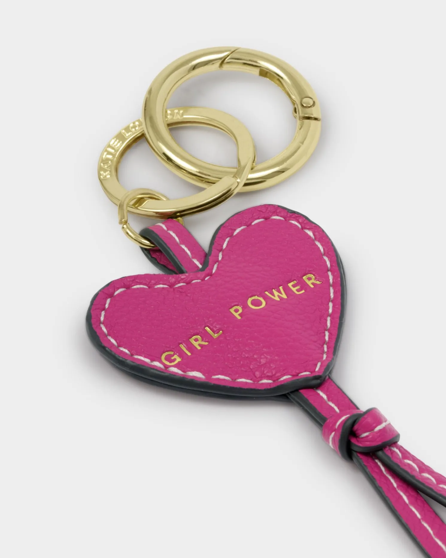 Heart Bag Charm Keyring