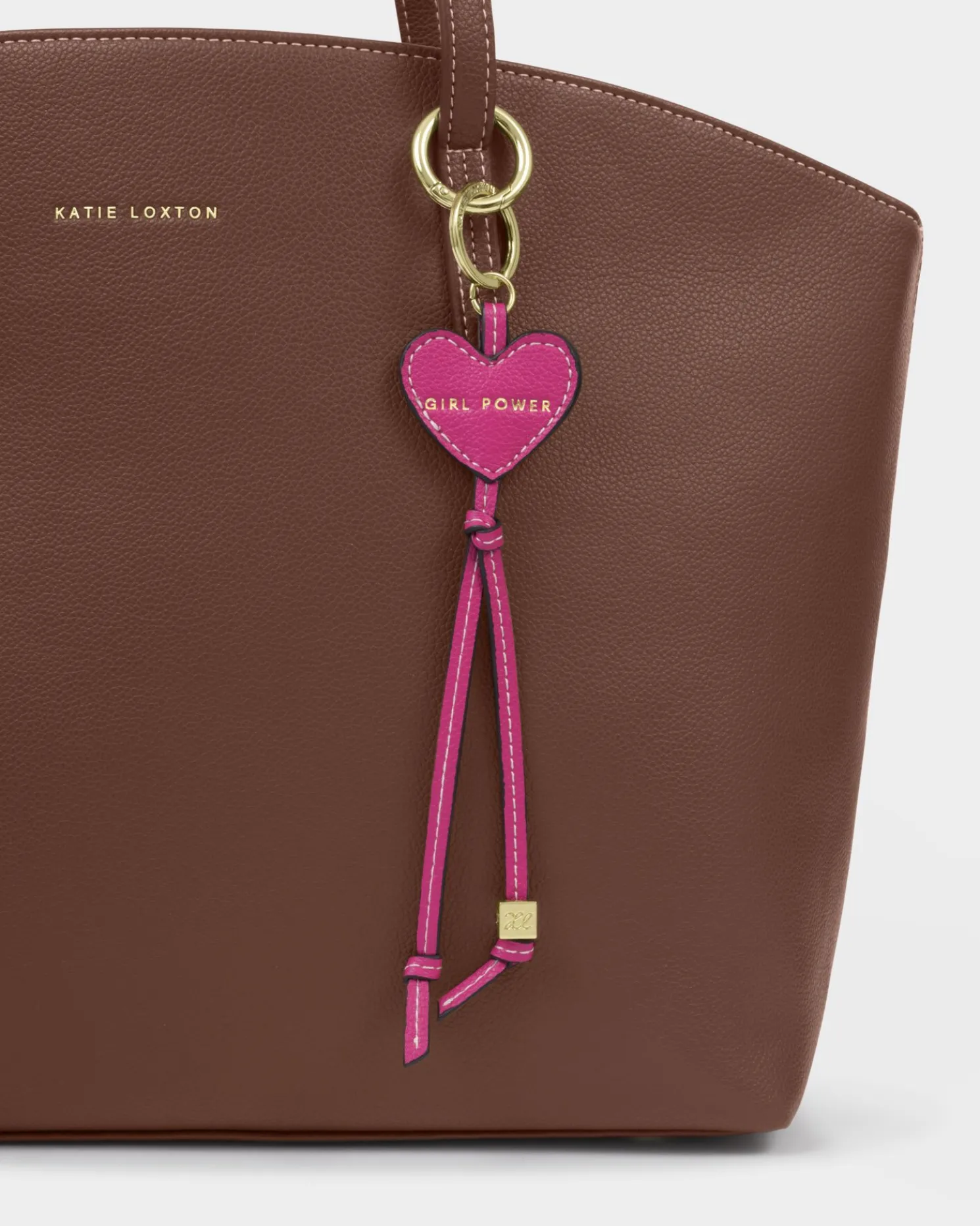 Heart Bag Charm Keyring