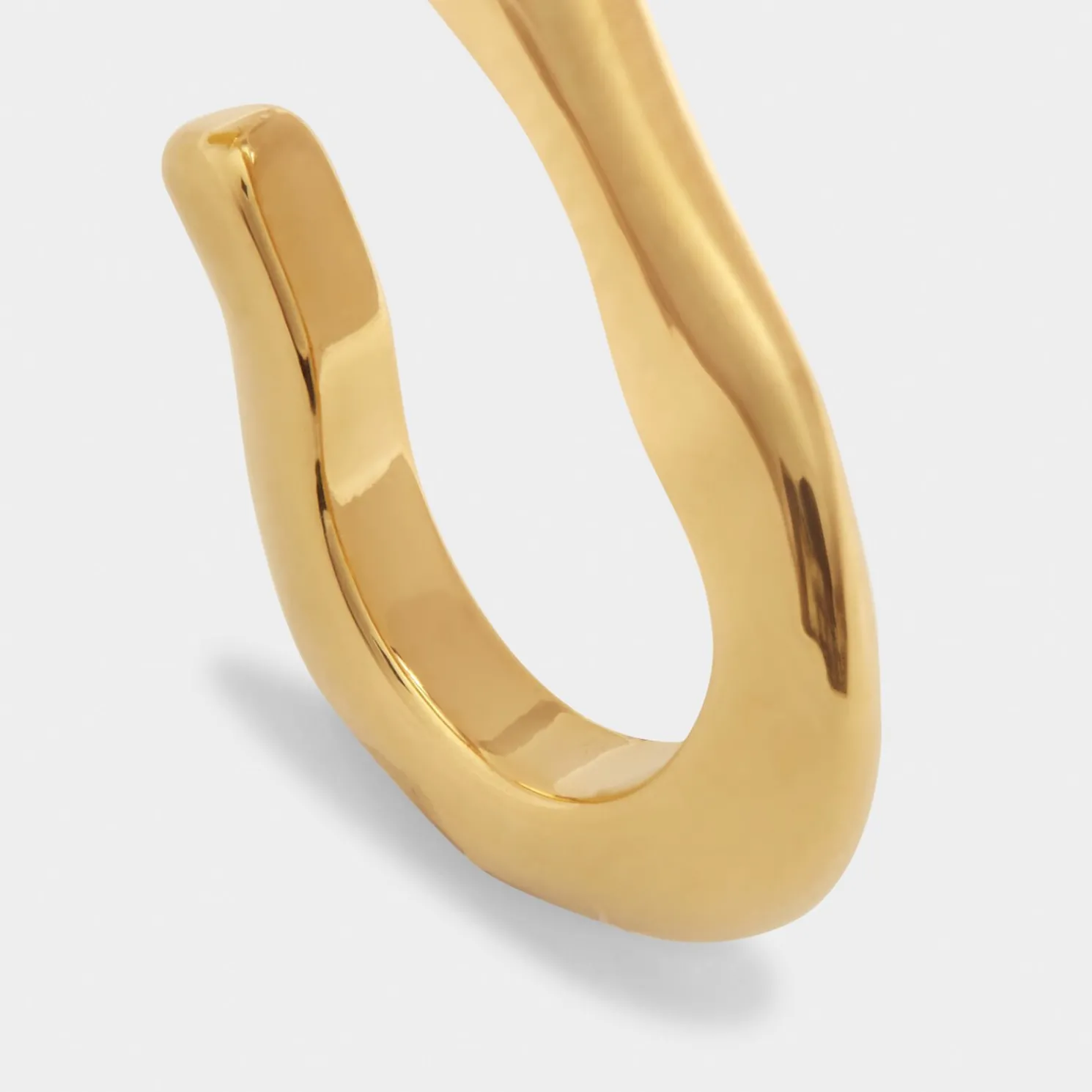 Hera Waterproof Gold Hoop Earrings