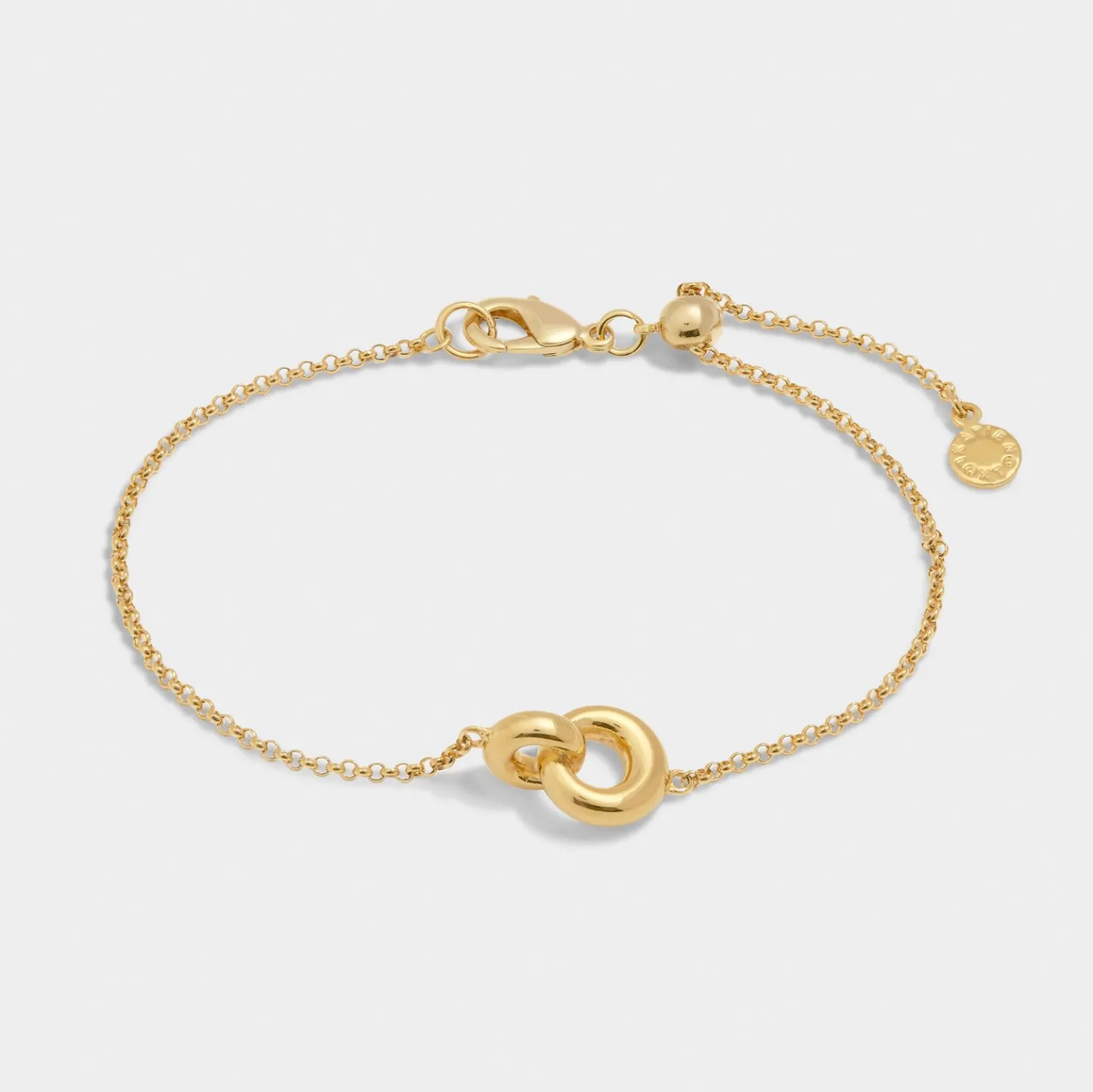 Infinity' Waterproof Gold Sentiment Bracelet