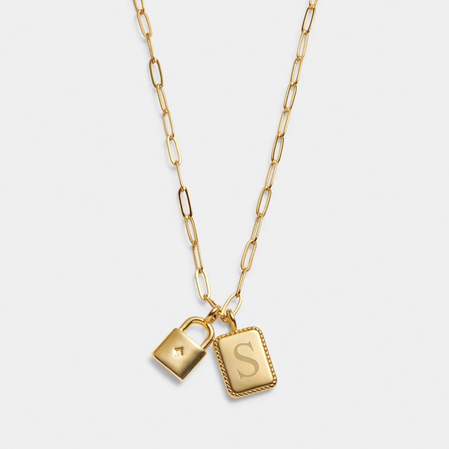 Inner Strength' Waterproof Gold Charm Necklace