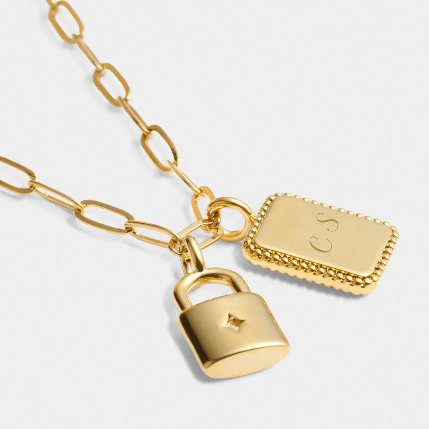 Inner Strength' Waterproof Gold Charm Bracelet