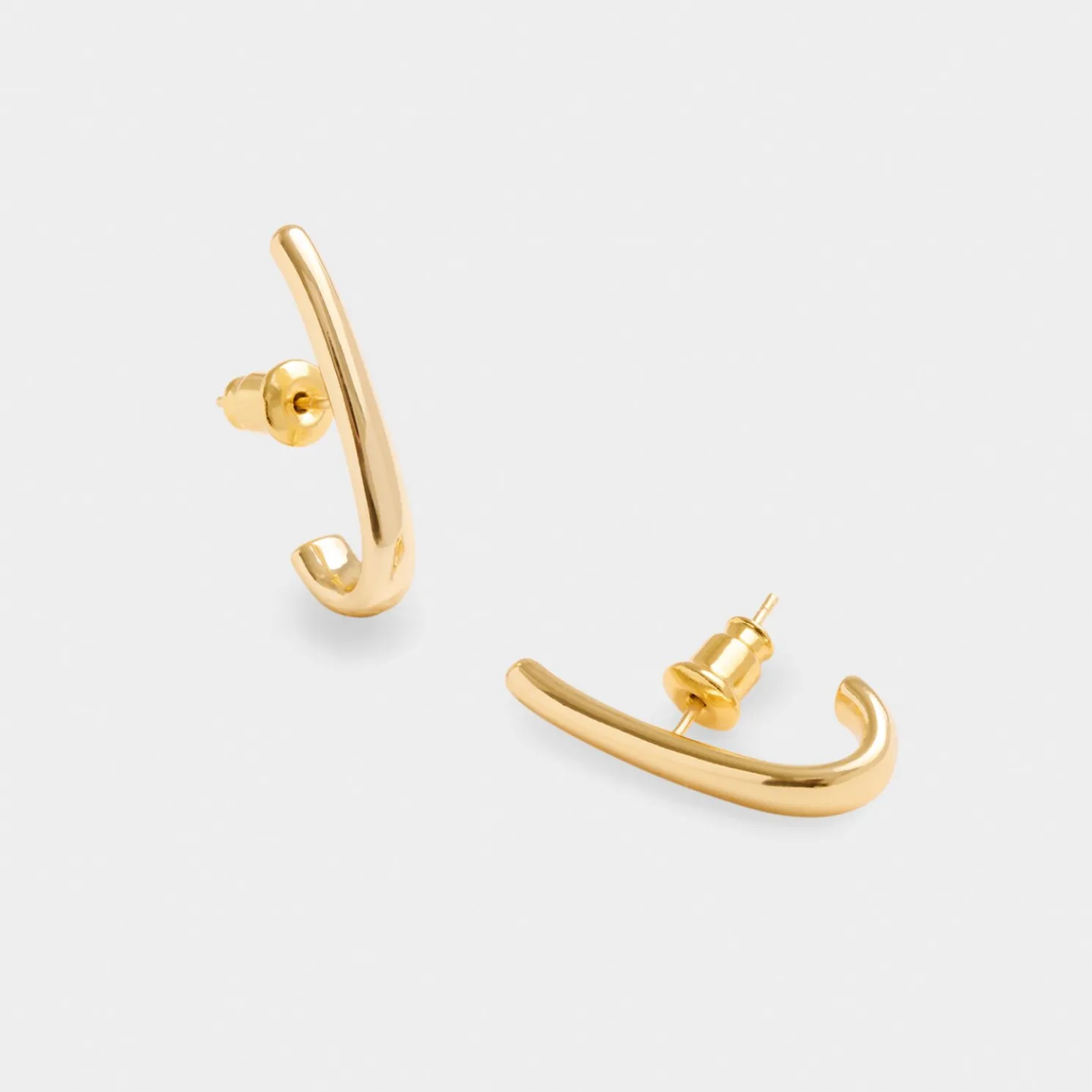 Izi Waterproof Gold Huggie Earrings