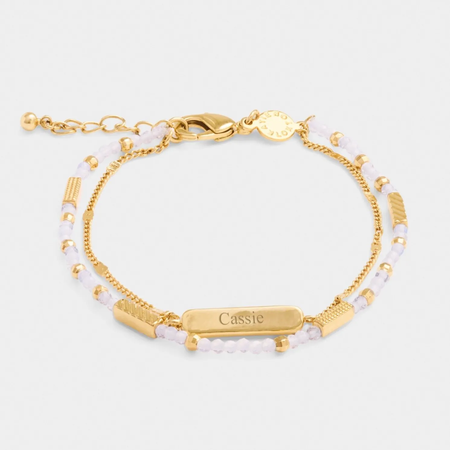 June' Waterproof Gold Birthstone Bracelet