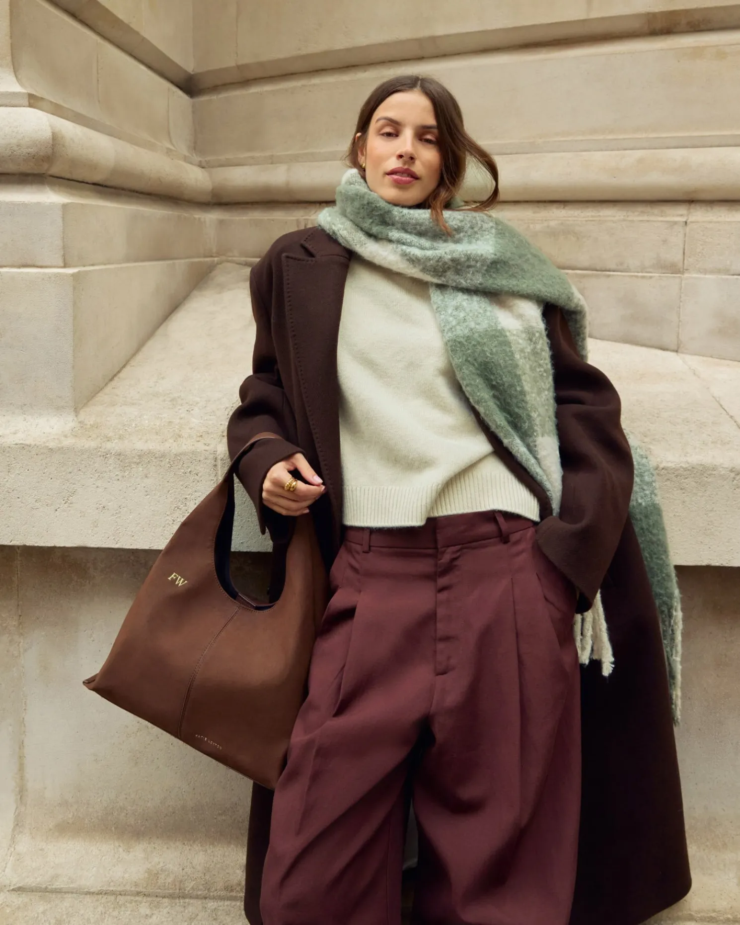 Laila Suedette Shoulder Bag