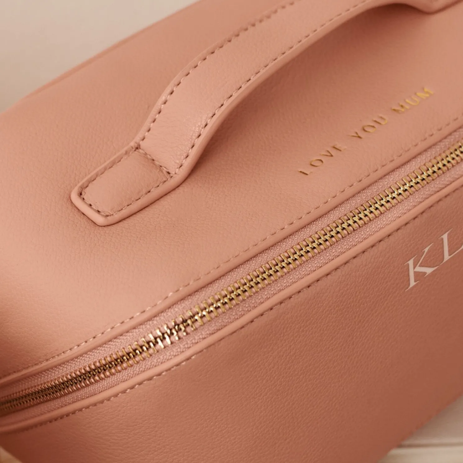 Large Make Up And Wash Bag 'Love You Mum'